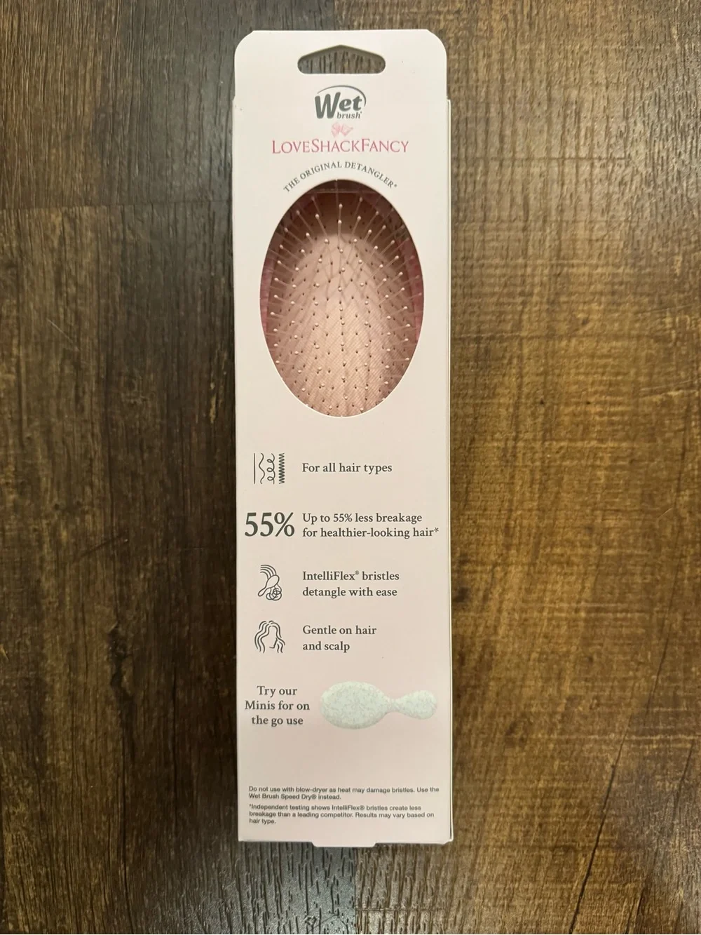 Loveshackfancy x target- wetbrush blooming heirloom original detangler brush